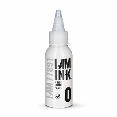 FARBA NA TETOVANIE I AM INK - WHITE RUTILE PASTE #0