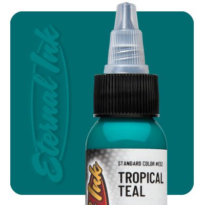 FARBA NA TETOVANIE ETERNAL - TROPICAL TEAL