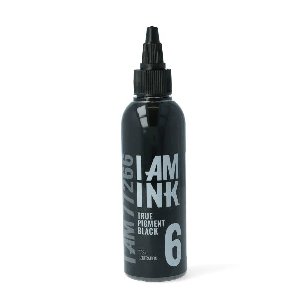 FARBA NA TETOVANIE I AM INK - TRUE PIGMENT BLACK #6