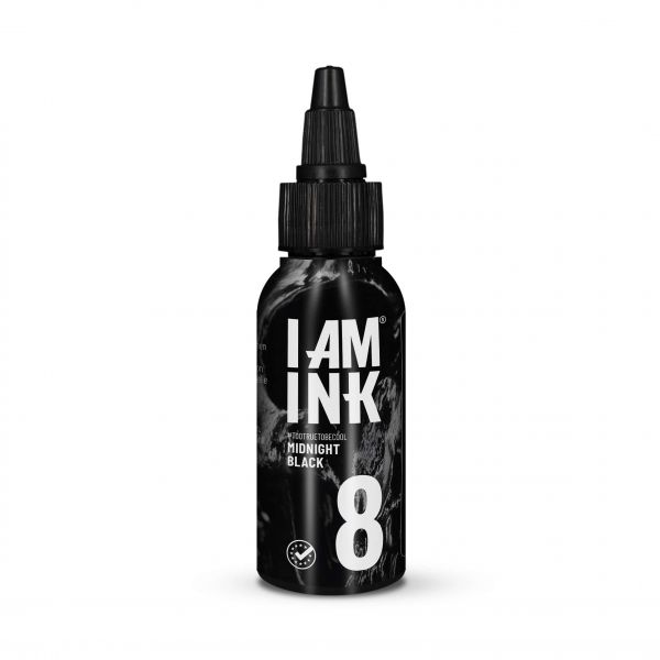 FARBA NA TETOVANIE I AM INK - MIDNIGHT BLACK #8